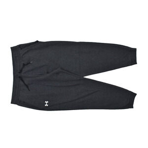 Under Armour Men's Gray Fleece Joggers Loose Fit Size 2XL Drawstring Pockets
